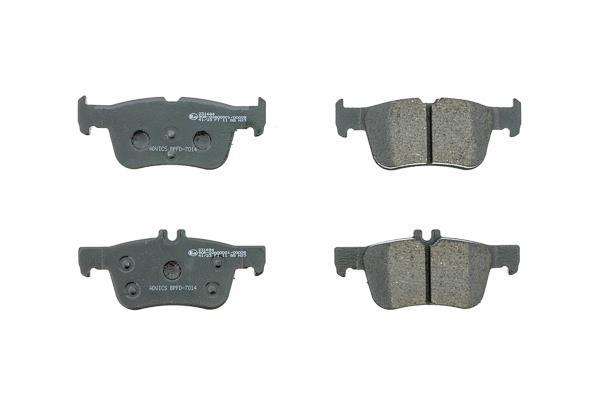 Jeu de 4 plaquettes de frein AISIN ref. BPFD-7014
